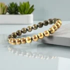 Raw pyrite bracelate