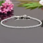 Clear Quartz Anklet for Women – Healing, Clarity & Energy Amplifier