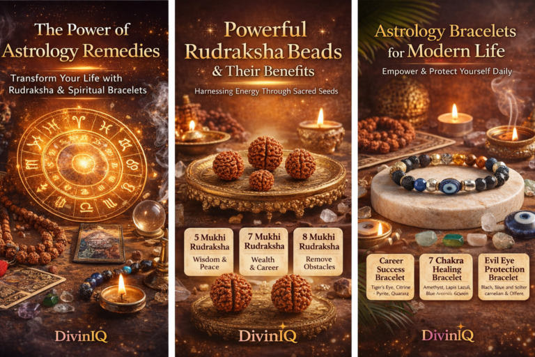The Power of Astrology Remedies: How Rudraksha & Spiritual Bracelets Transform Your Life