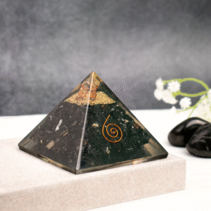 Black Obsidian Pyramid
