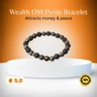 Wealth OM Pyrite Bracelet