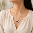 Aries Pendant (मेष राशि) with Red Jasper Stone2