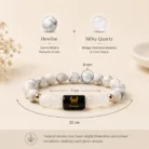 Cancer-_कर्क-राशि_-Zodiac-Howlite-_-Milky-Quartz-Bracelet