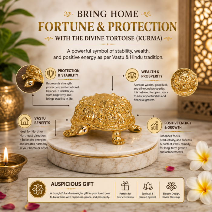 Rinmukteshwar Siddh Ashtalakshmi Tortoise Idol3